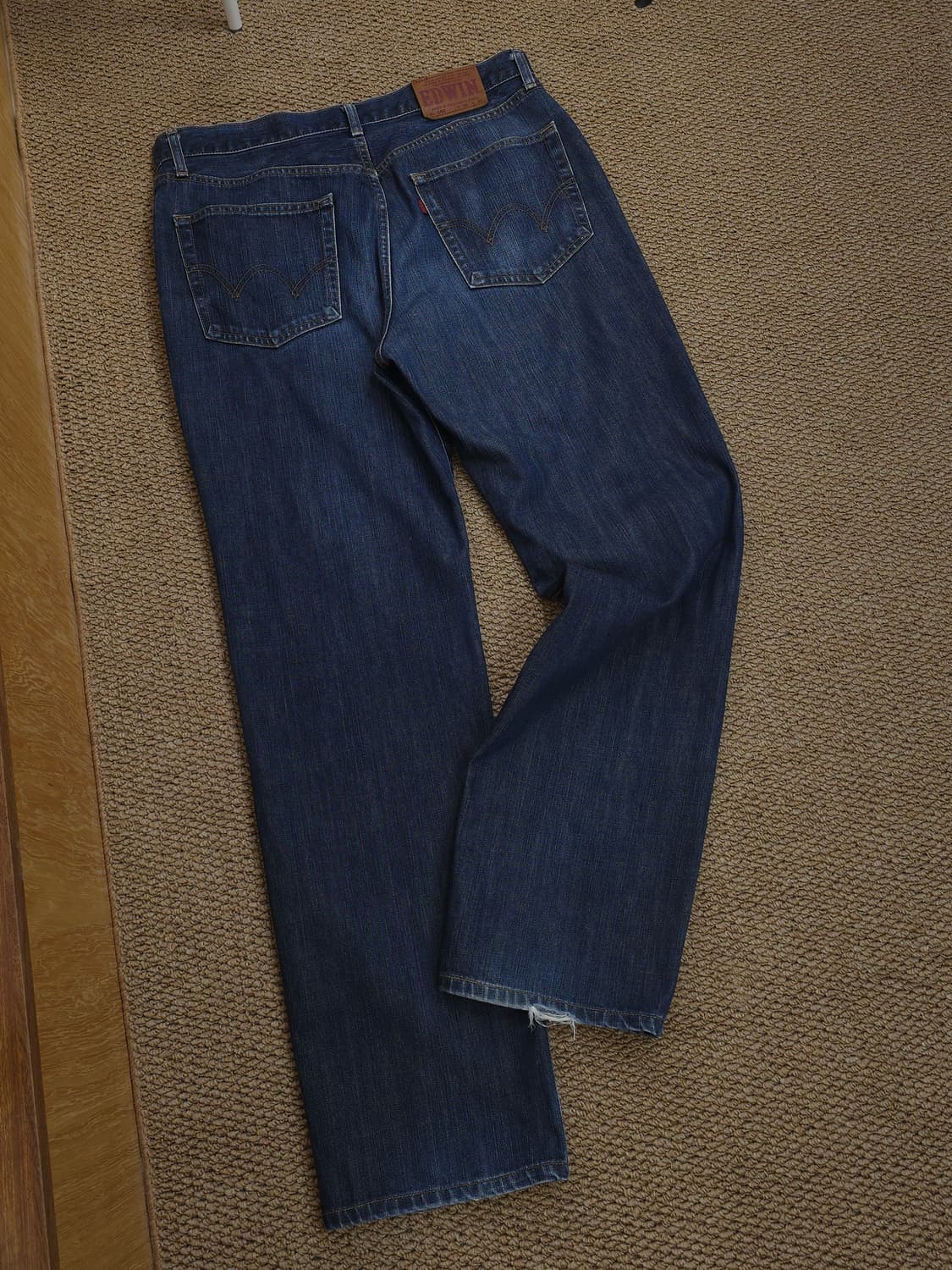 에드윈 503 레귤러핏 청바지⭐️소가죽탭 상품이미지7