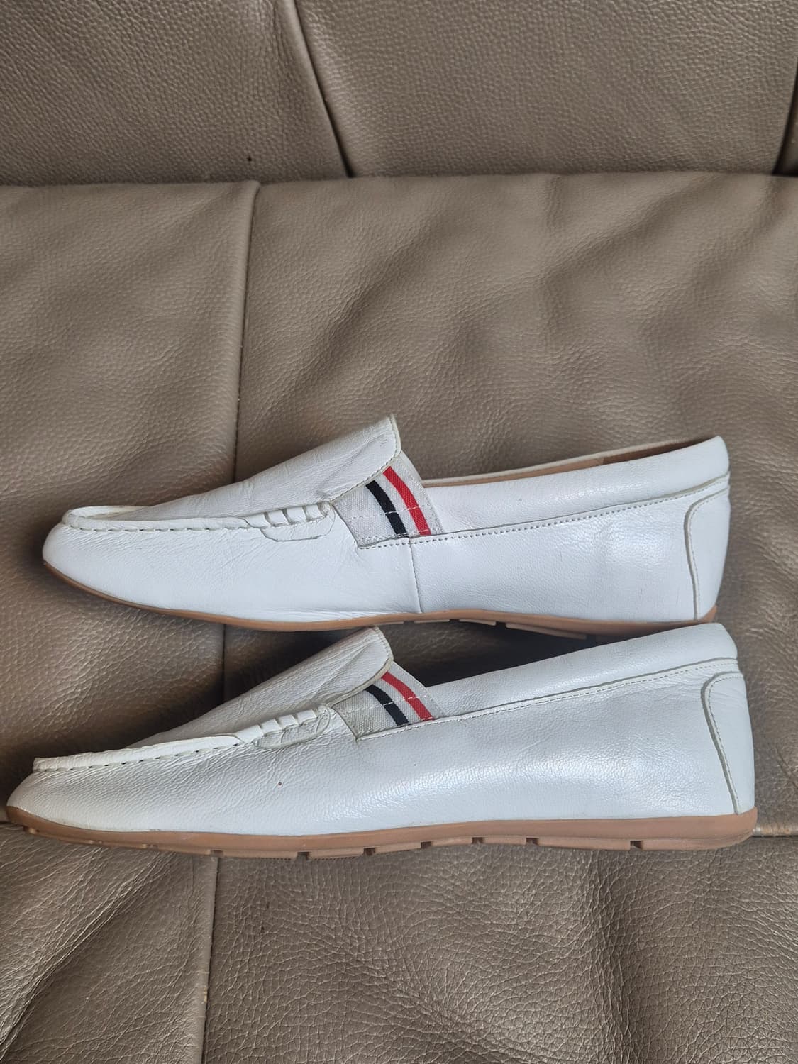 엘칸토 소가죽 쿠션 드라이빙 슈즈. 여성 250 상품이미지4