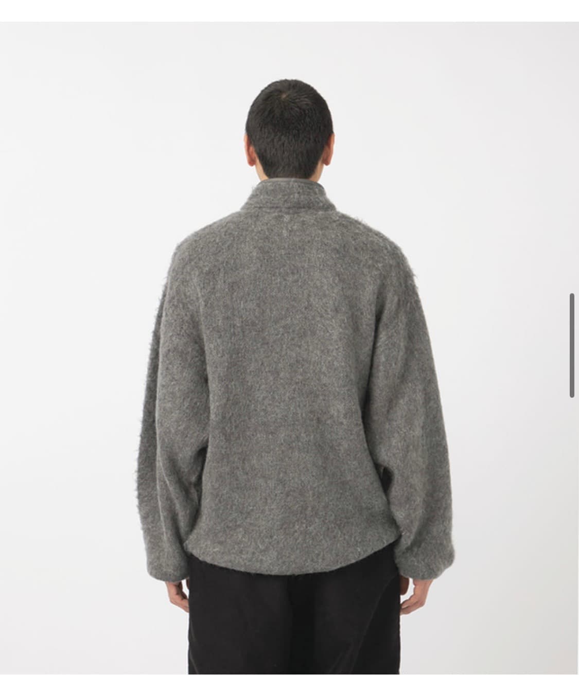 [나나미카] 25FW 풀오버 모헤어 스웨터(NAVY)_S size 상품이미지7