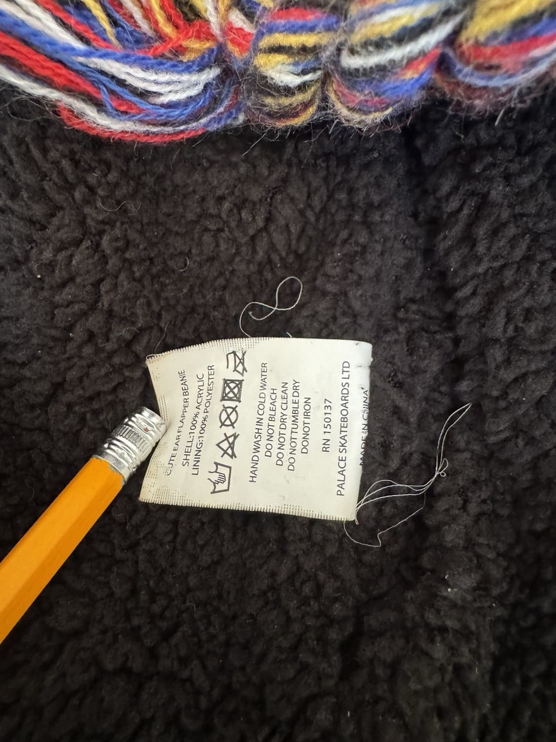 23FW 팔라스 스테프캣 이어플랩 비니 멀티컬러 상품이미지5