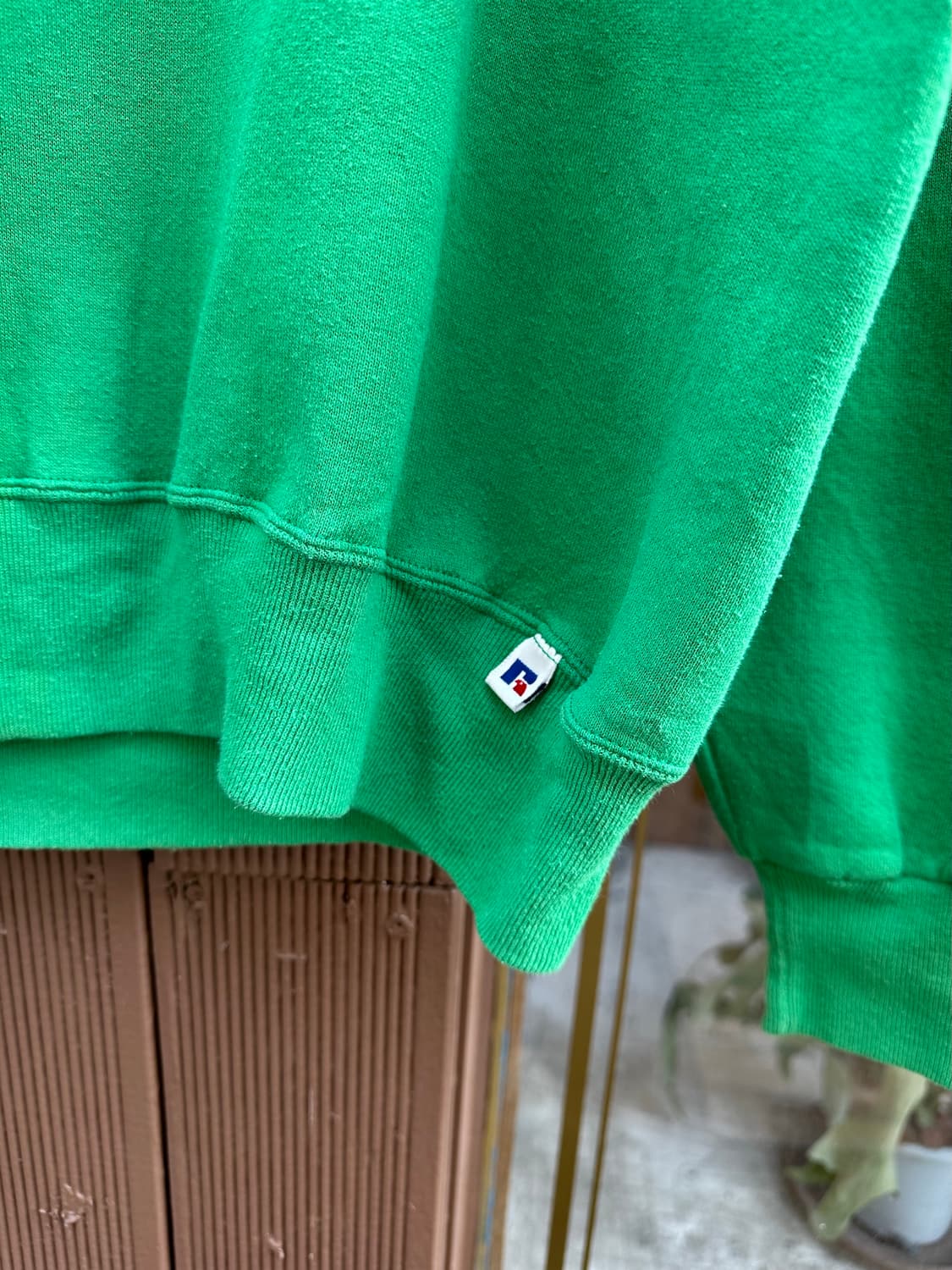 90s USA 빈티지 러셀 플레인 스웻 셔츠 맨투맨 상품이미지4