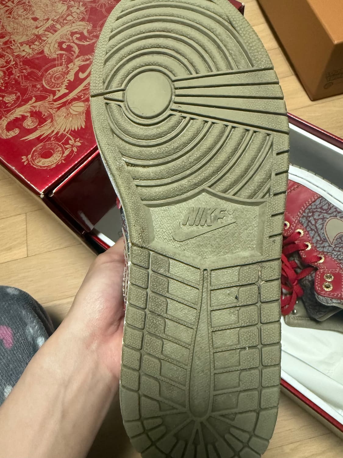 나이키 에어 조던 리바이스 데님팩 280cm 풀구성 초초 우주물량  상품이미지2