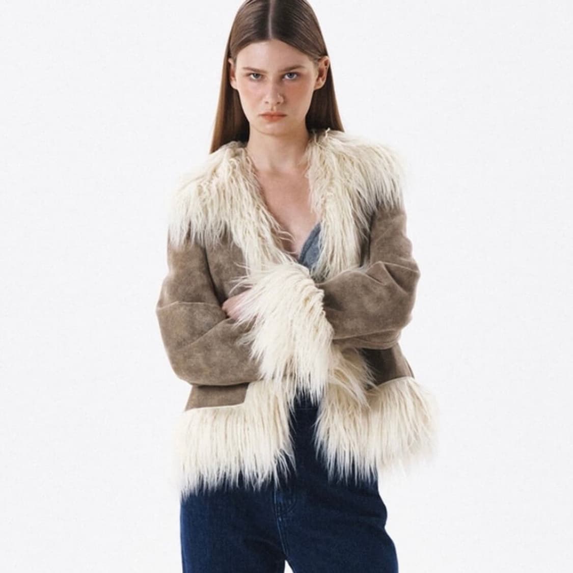 커렌트 리버시블 퍼자켓  상품이미지1