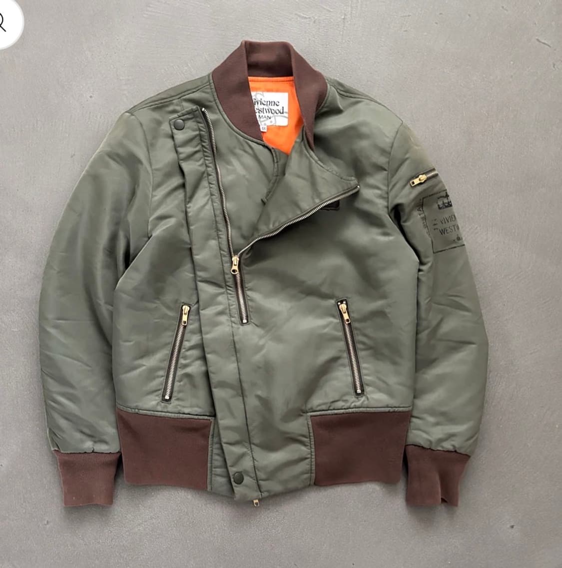 VIVIENNE WESTWOOD MA-1 FLIGHT JACKET 상품이미지5