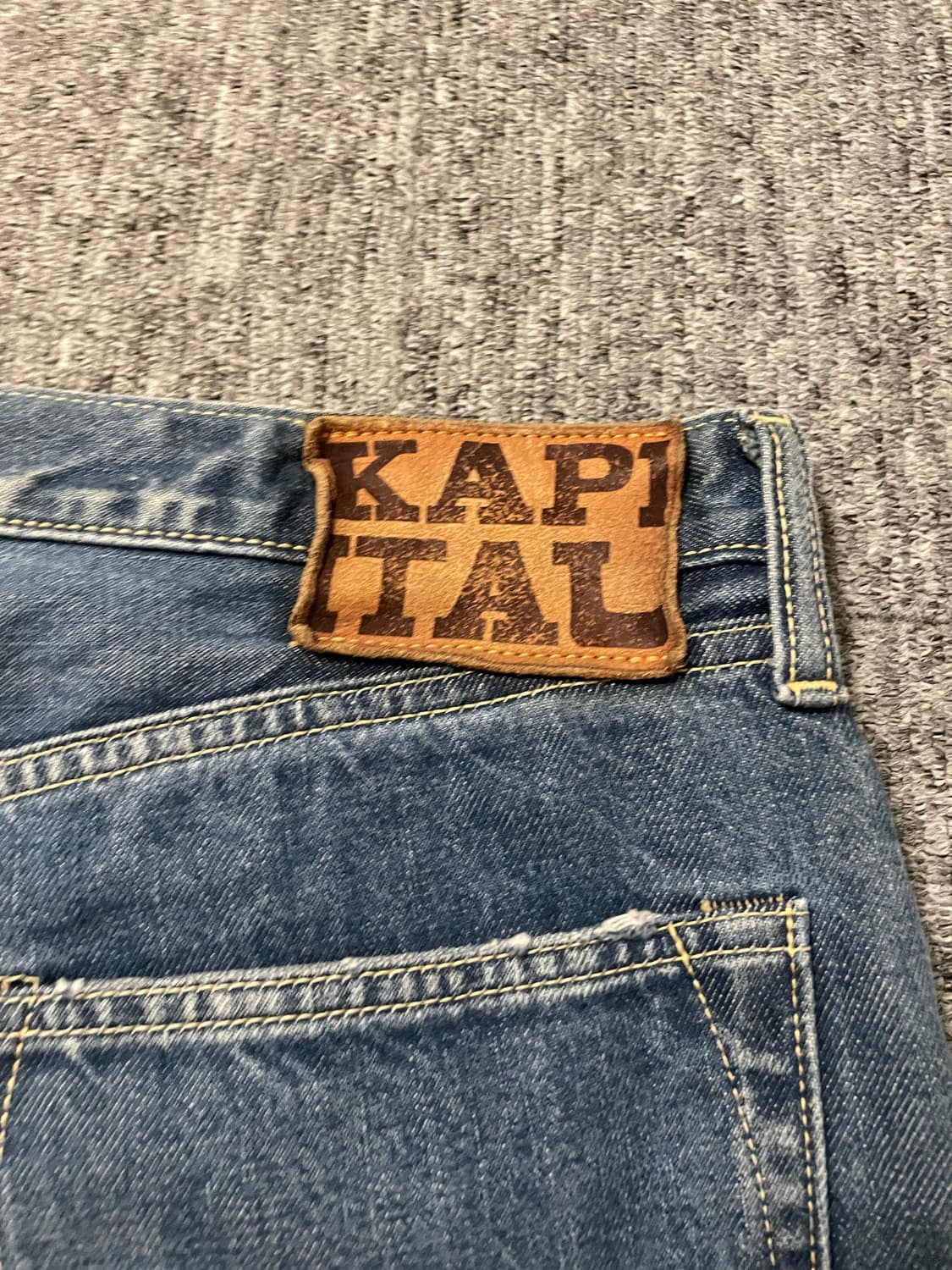 캐피탈 워싱 데님 팬츠 [34] 상품이미지4