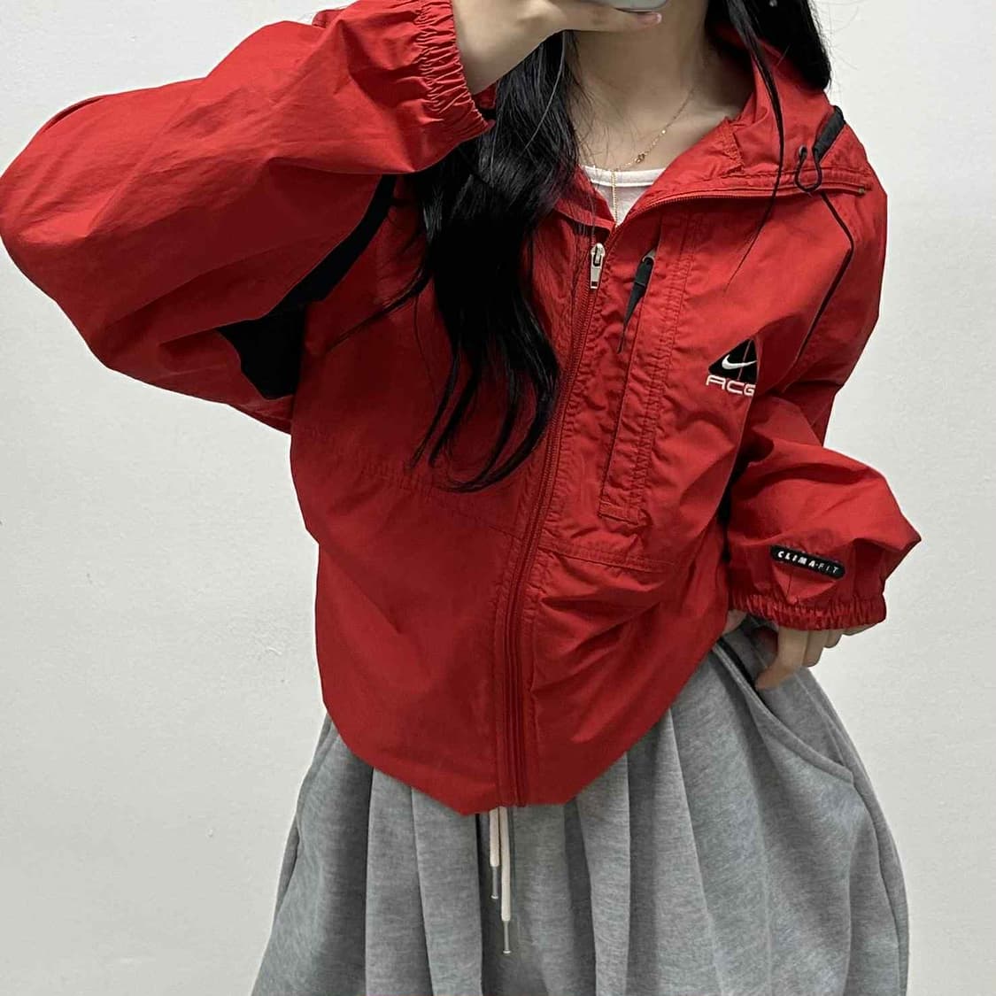 90s 나이키 acg 고프코어 올드스쿨 패커블 윈드브레이커 자켓 바람막이 상품이미지1