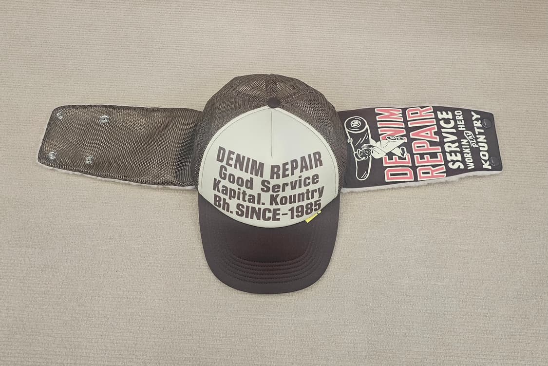 캐피탈 데님 리페어 서비스 럼버 트랙 캡 상품이미지3