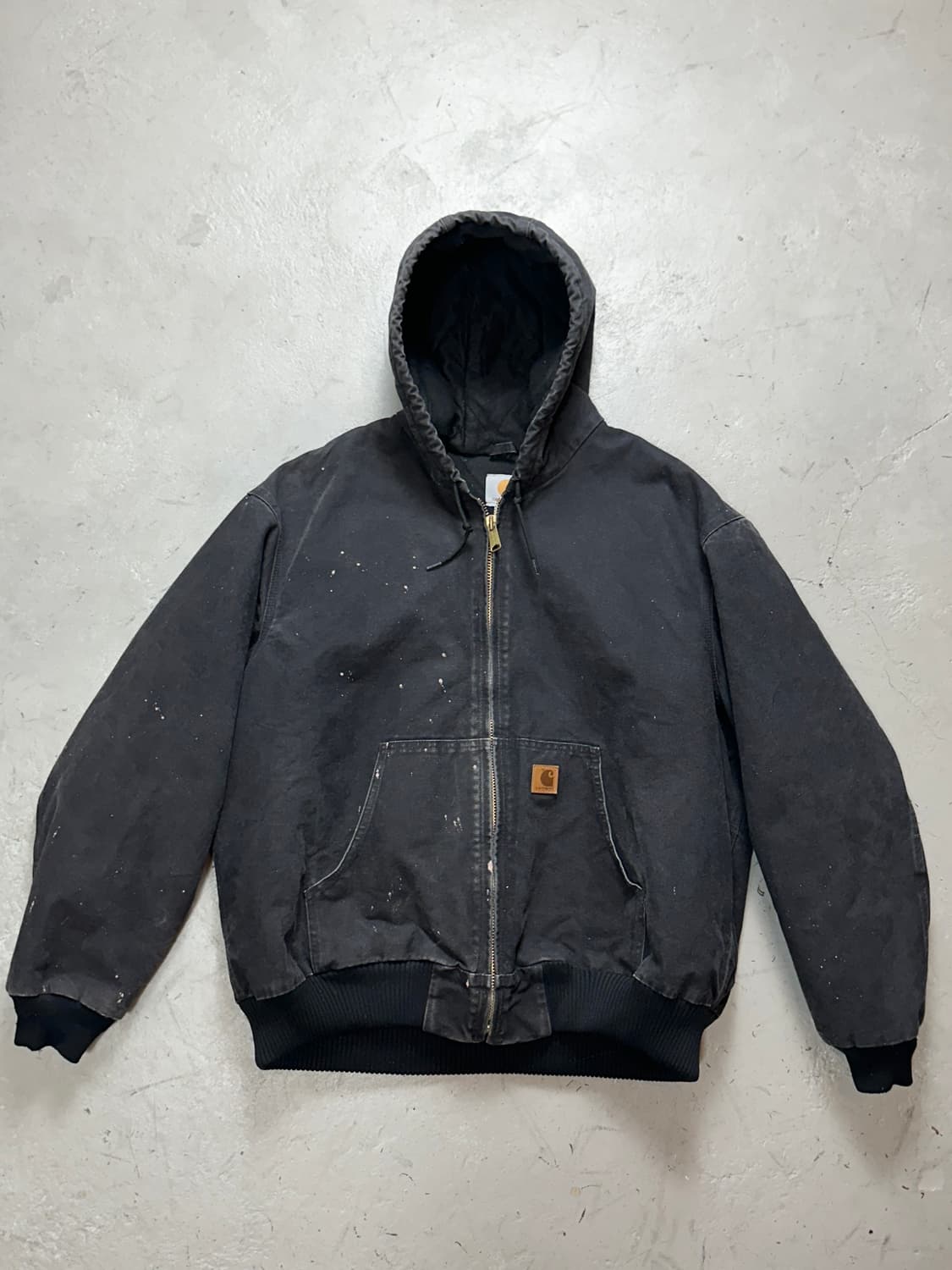 OG 칼하트 J130 BLK 액티브 자켓 칼하트 후드 자켓 상품이미지1