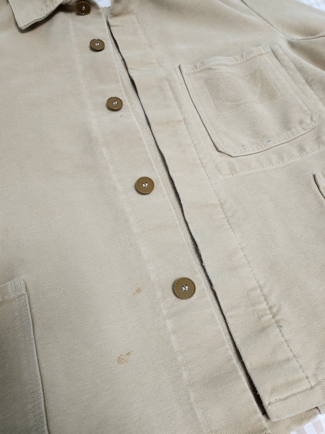 70s german moleskin work jacket 상품이미지6