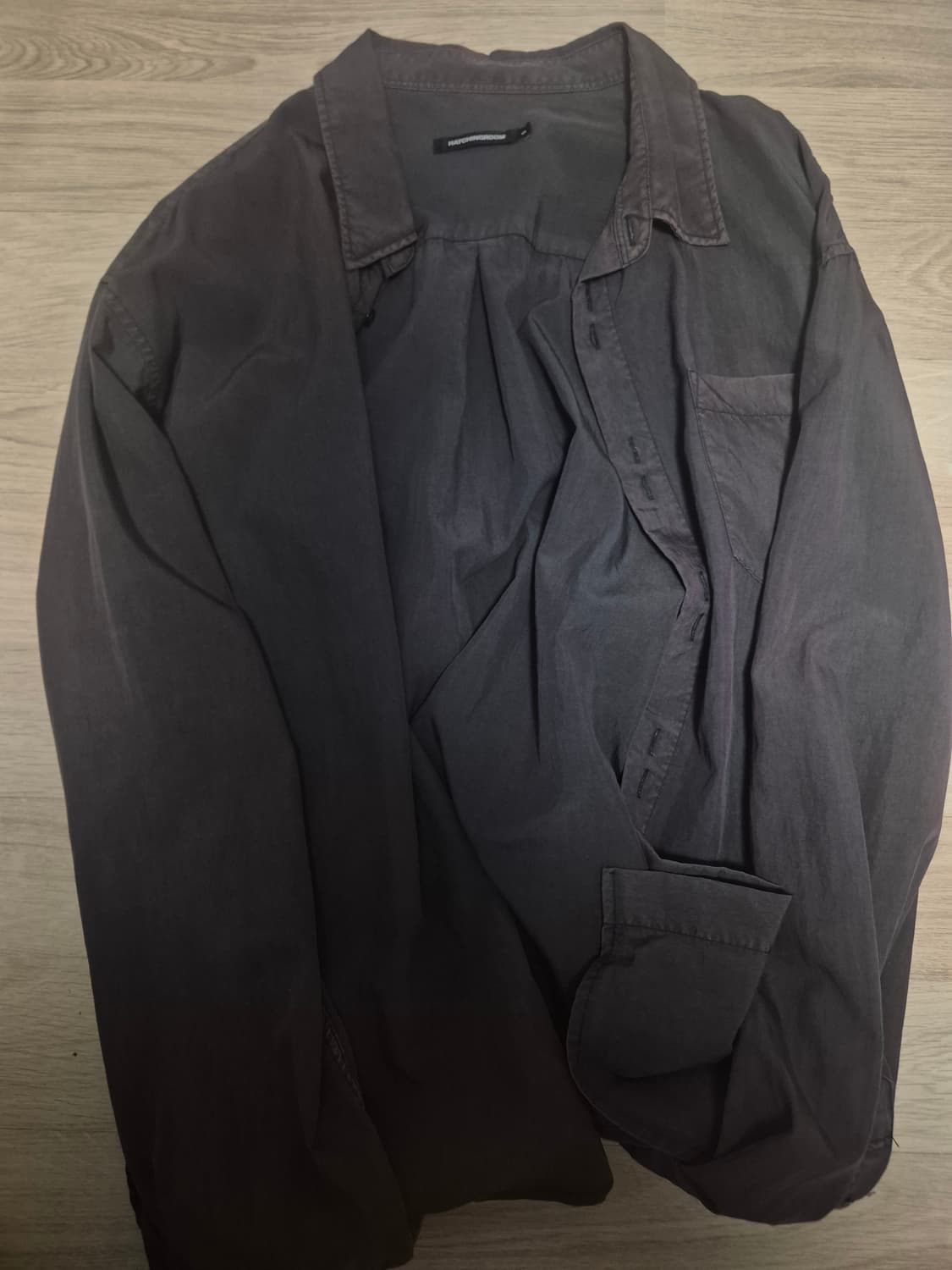 해칭룸 라나셔츠 차콜브라운 5사이즈 상품이미지2