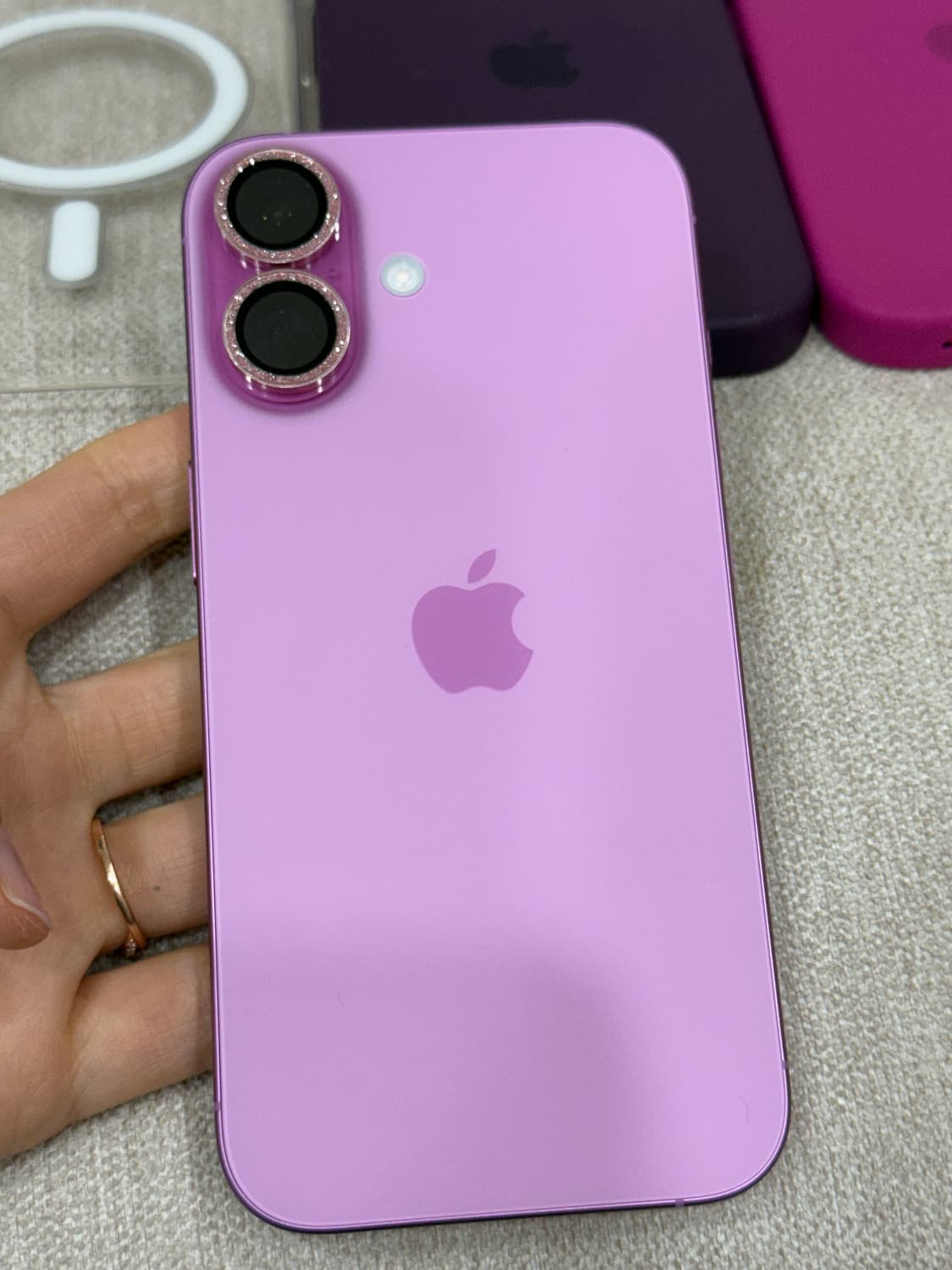 아이폰16 핑크 256GB 상품이미지8