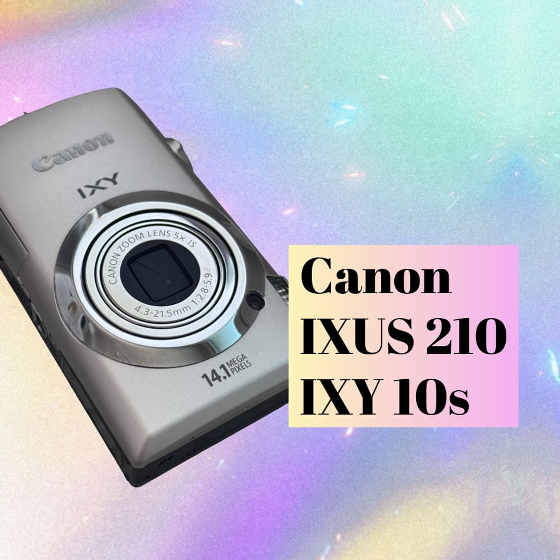 미품) 캐논 익서스 210 / 익시 10s 실버 상품이미지1