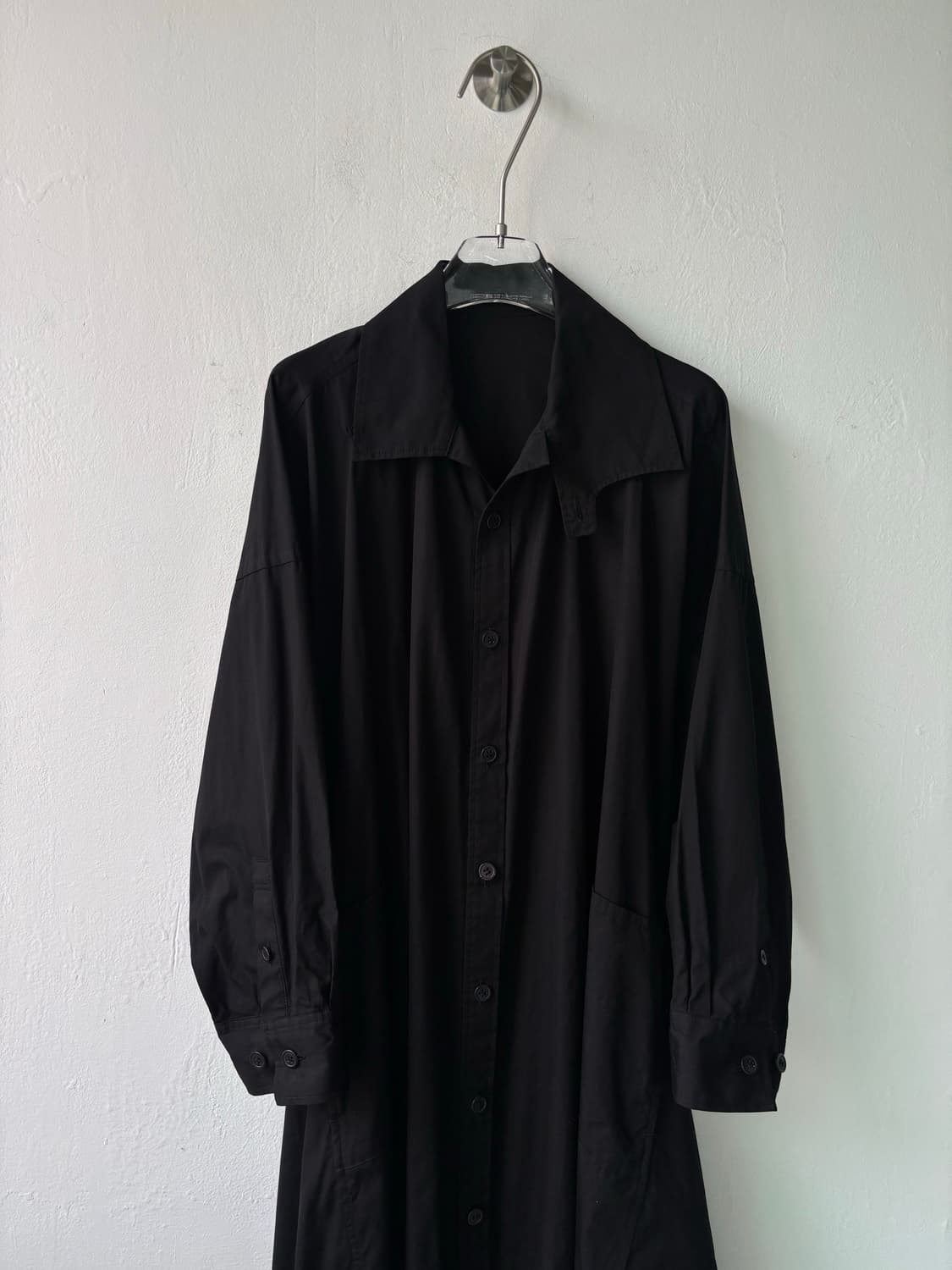 요지야마모토 하이넥 코트  상품이미지6