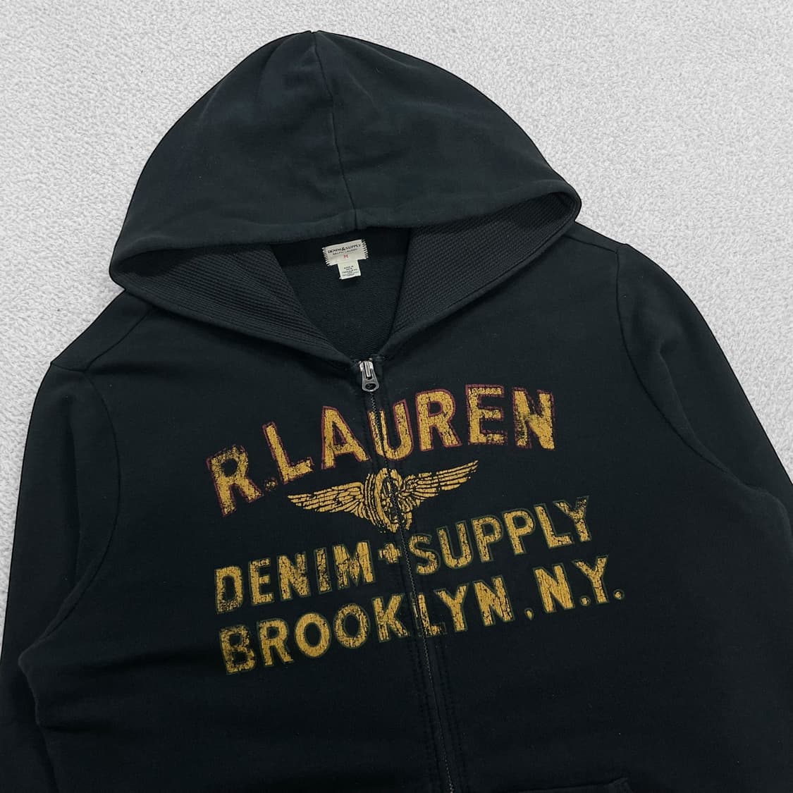 랄프로렌 데님앤서플라이 브루클린 후드집업 블랙 상품이미지2
