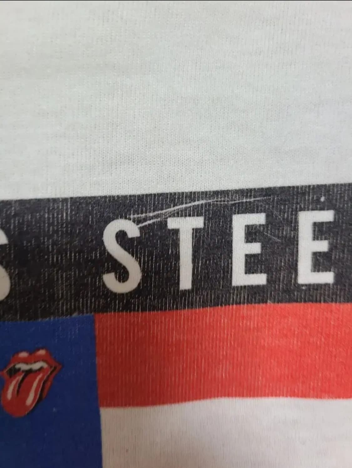 1989 롤링스톤스 북미 투어 빈티지티셔츠 상품이미지6