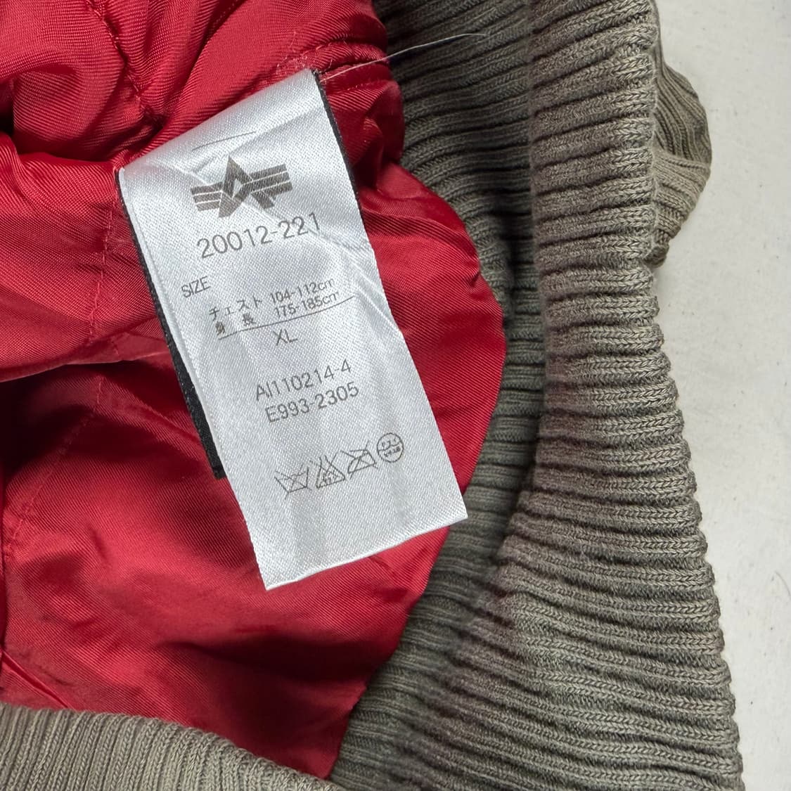 알파 인더스트리 Ma-1 항공 자켓 점퍼 마원자켓 상품이미지4