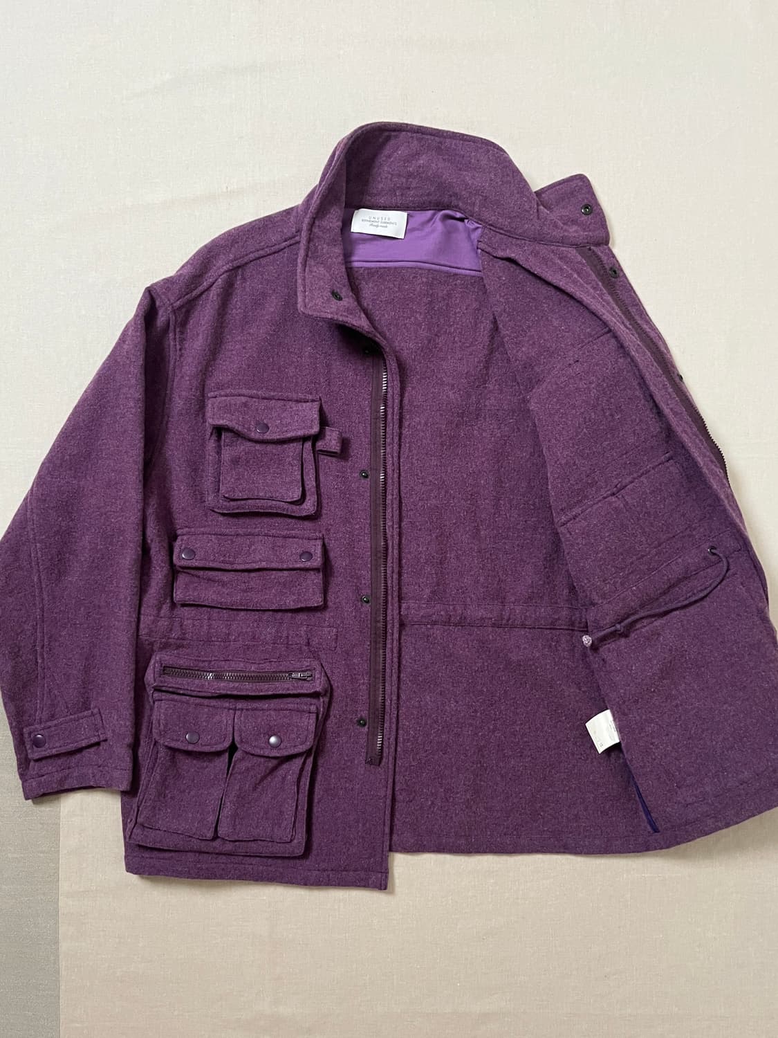 언유즈드 카메라맨 펠트 울 자켓 unused 포토그래퍼 자켓 상품이미지3