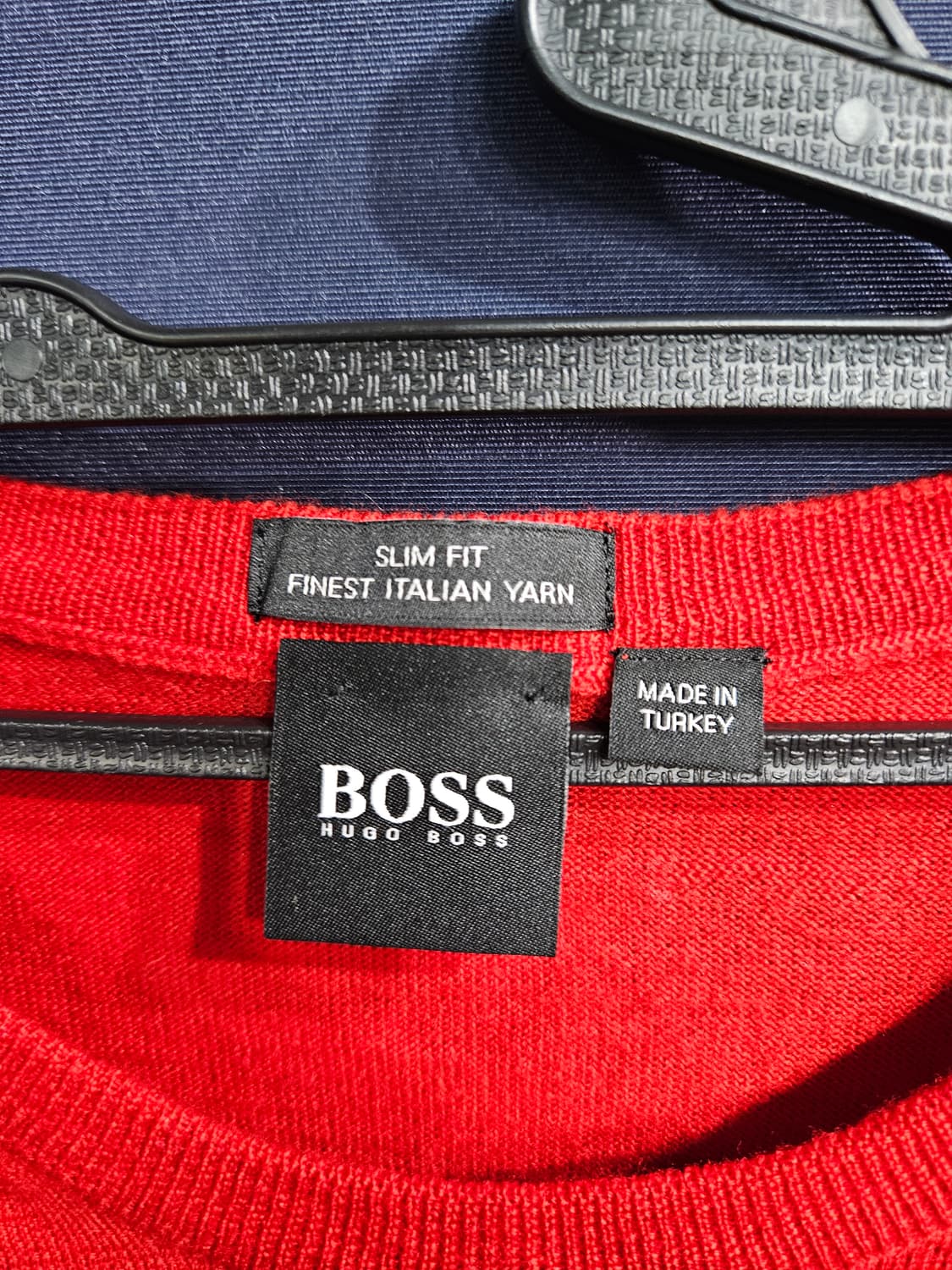 휴고보스 레드 남성 슬림핏 90 니트 상품이미지3