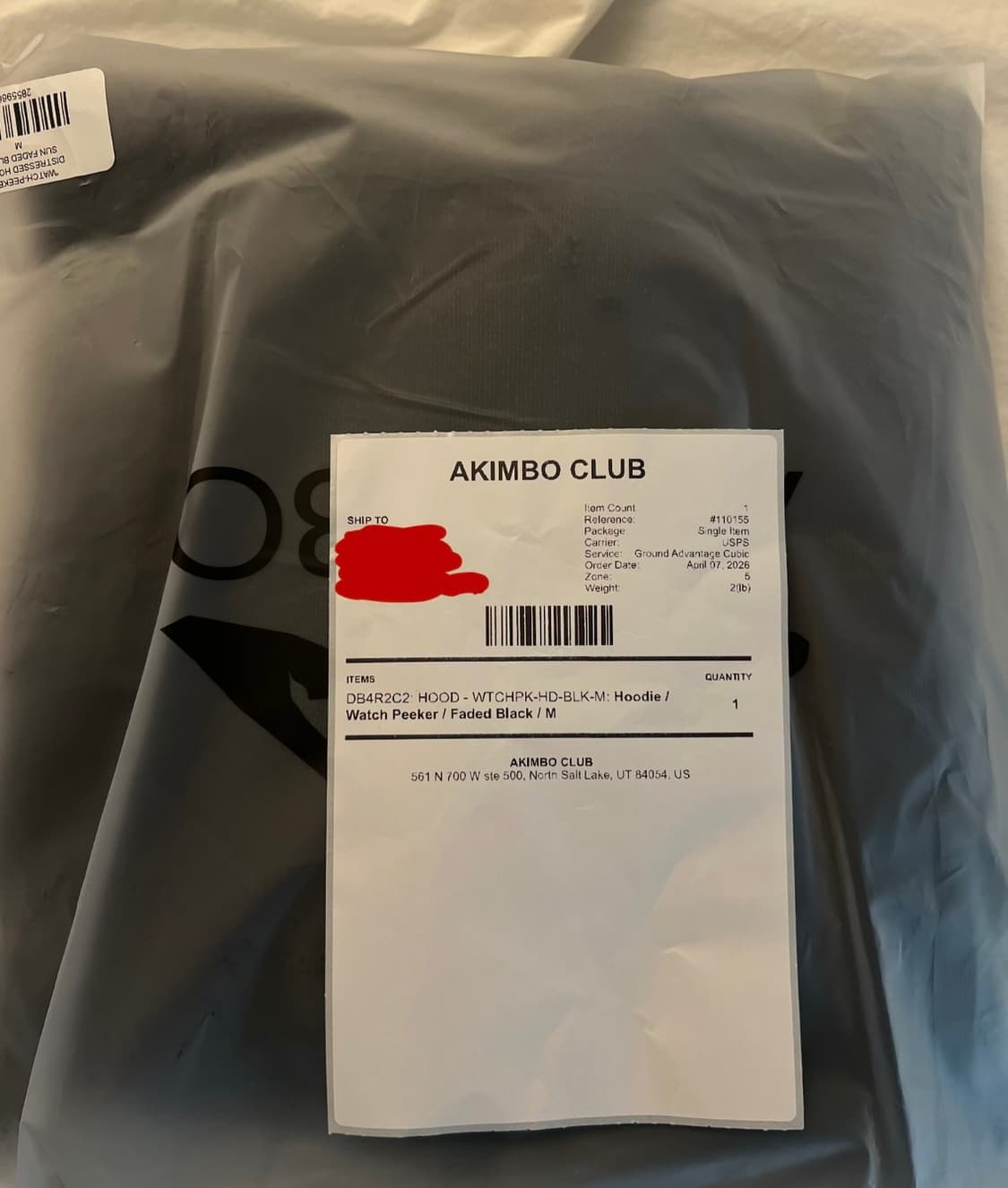 아킴보 클럽 워치 피커 watch peeker 후드티 M 상품이미지9