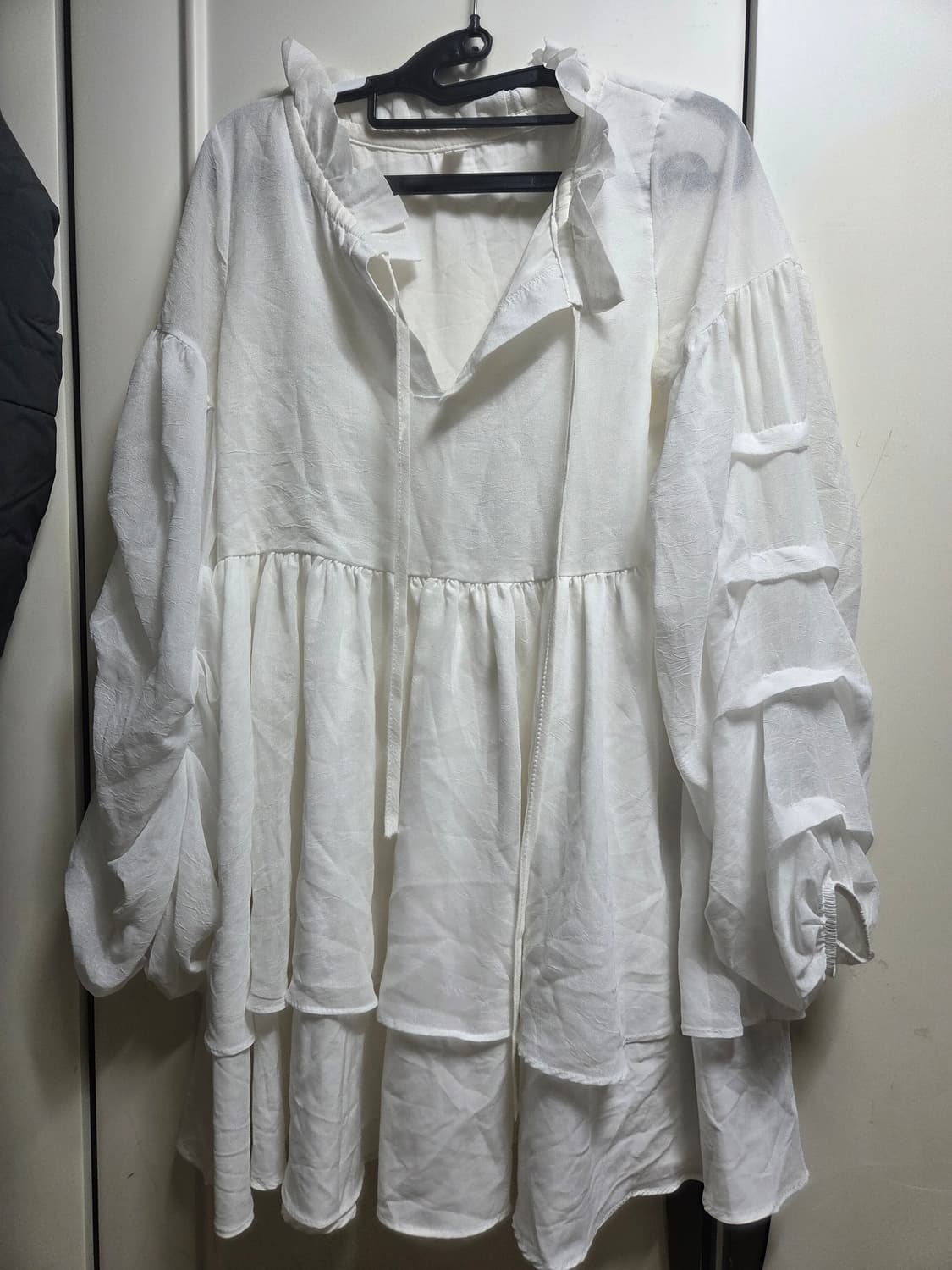 5천원 급처! 발레코어 요정 프릴 캉캉 블라우스 원피스 모리걸 상품이미지1