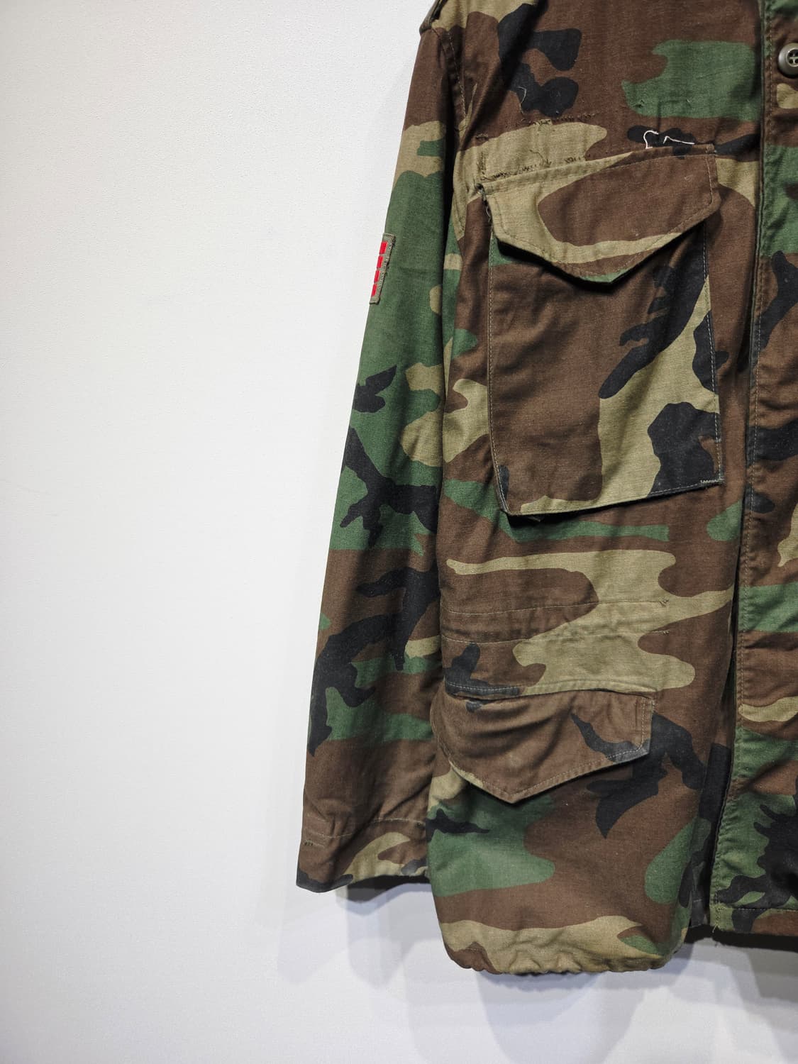 미군 오리지널 M-65 우드랜드 필드 자켓 상품이미지4