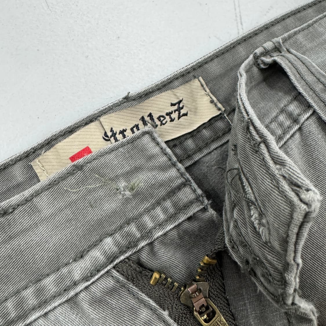 멀티포켓 Y2K 탄창 와이드 유틸리티 와이드 카고팬츠 상품이미지9