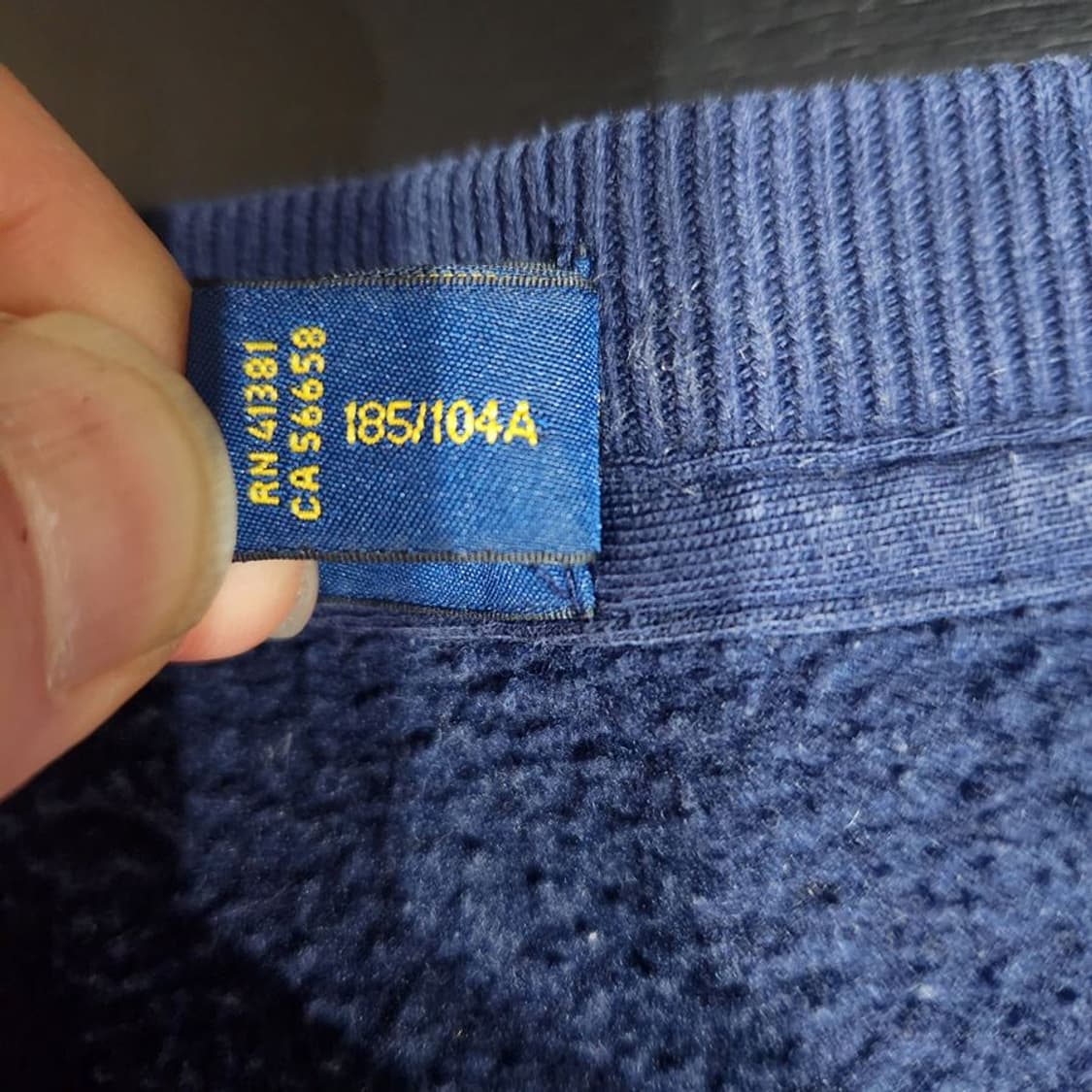 [남XL]폴로랄프로렌 베어 맨투맨[Y62-196] 상품이미지8