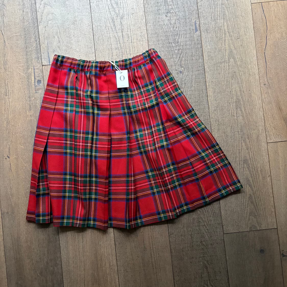 Tartan Check Pleats Skirt 상품이미지8