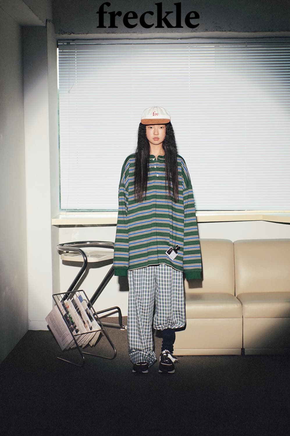 유일매물) 프레클 깅엄 파자마 팬츠 상품이미지7