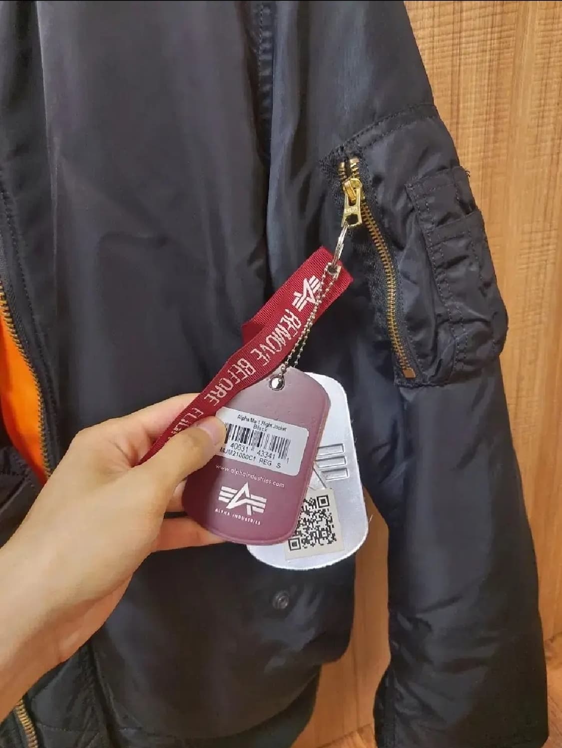 알파인더스트리 ma 1 상품이미지6