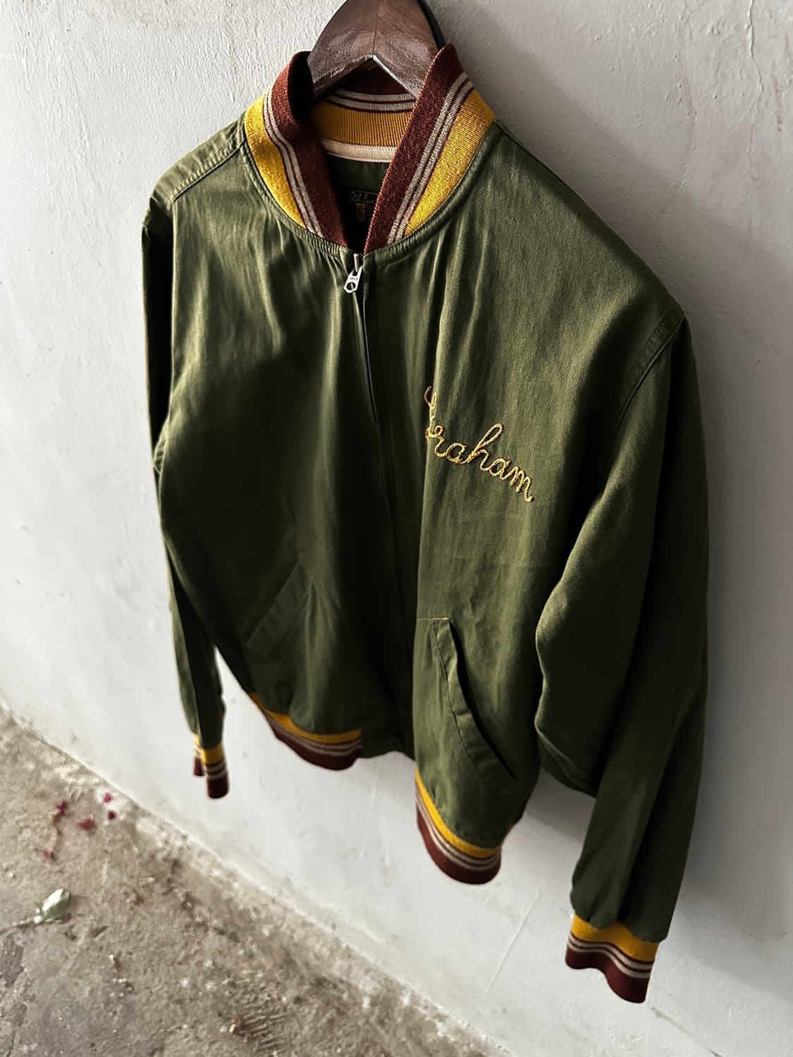 Sugar Cane Sportswear 레터링 스윙탑 상품이미지1