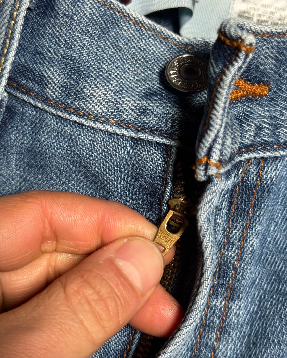 00‘s 리바이스 505 레귤러핏 데님 팬츠 [데드스탁] 32 상품이미지2