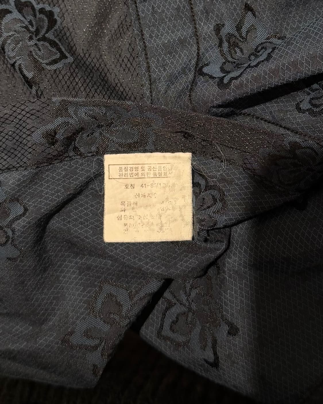 발렌시아가 네이비 플라워 롱슬리브 셔츠 상품이미지8