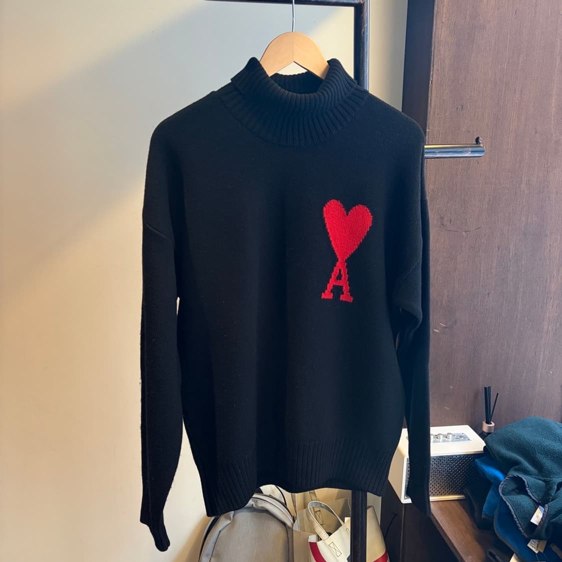 15763 - 아미 드 꾀흐 크루넥 울 스웨터 (버진 울 100%) 상품이미지2