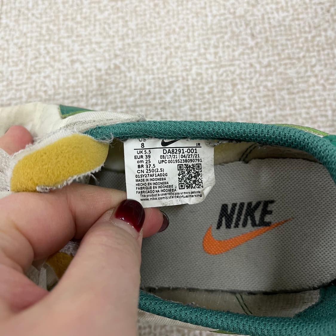 250 나이키 와플트레이너2 스니커즈 0122M2 상품이미지7