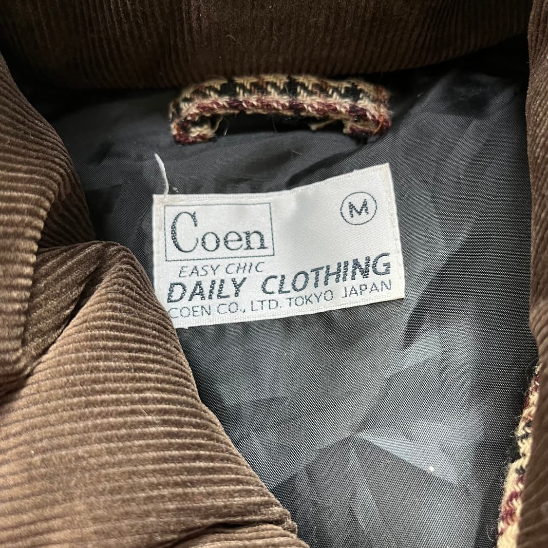 Coen Jpn 코엔 칙 패턴 패딩 조끼 베스트(M) 상품이미지2