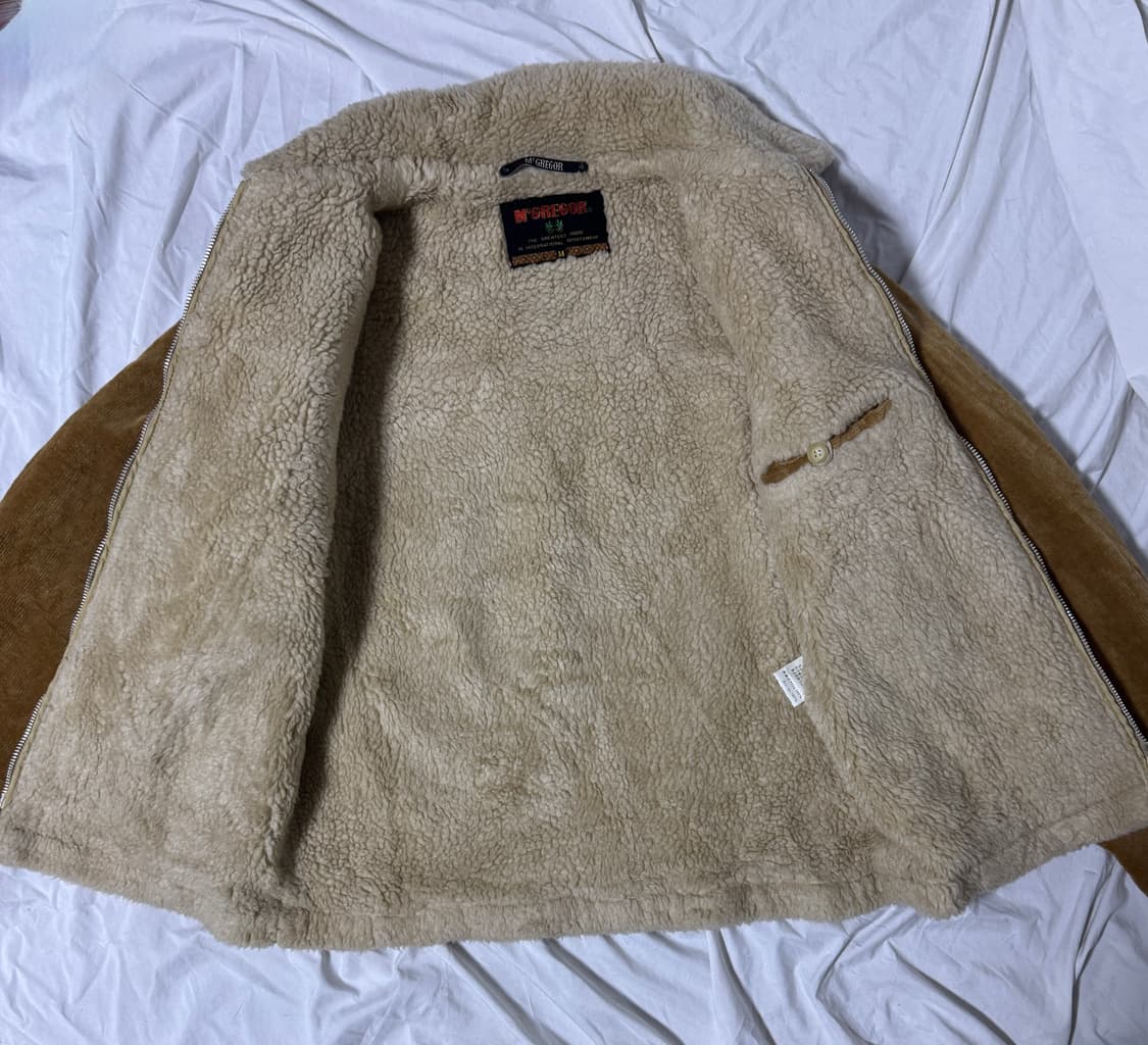 맥그리거 코듀로이 시어링 자켓 퍼 상품이미지3