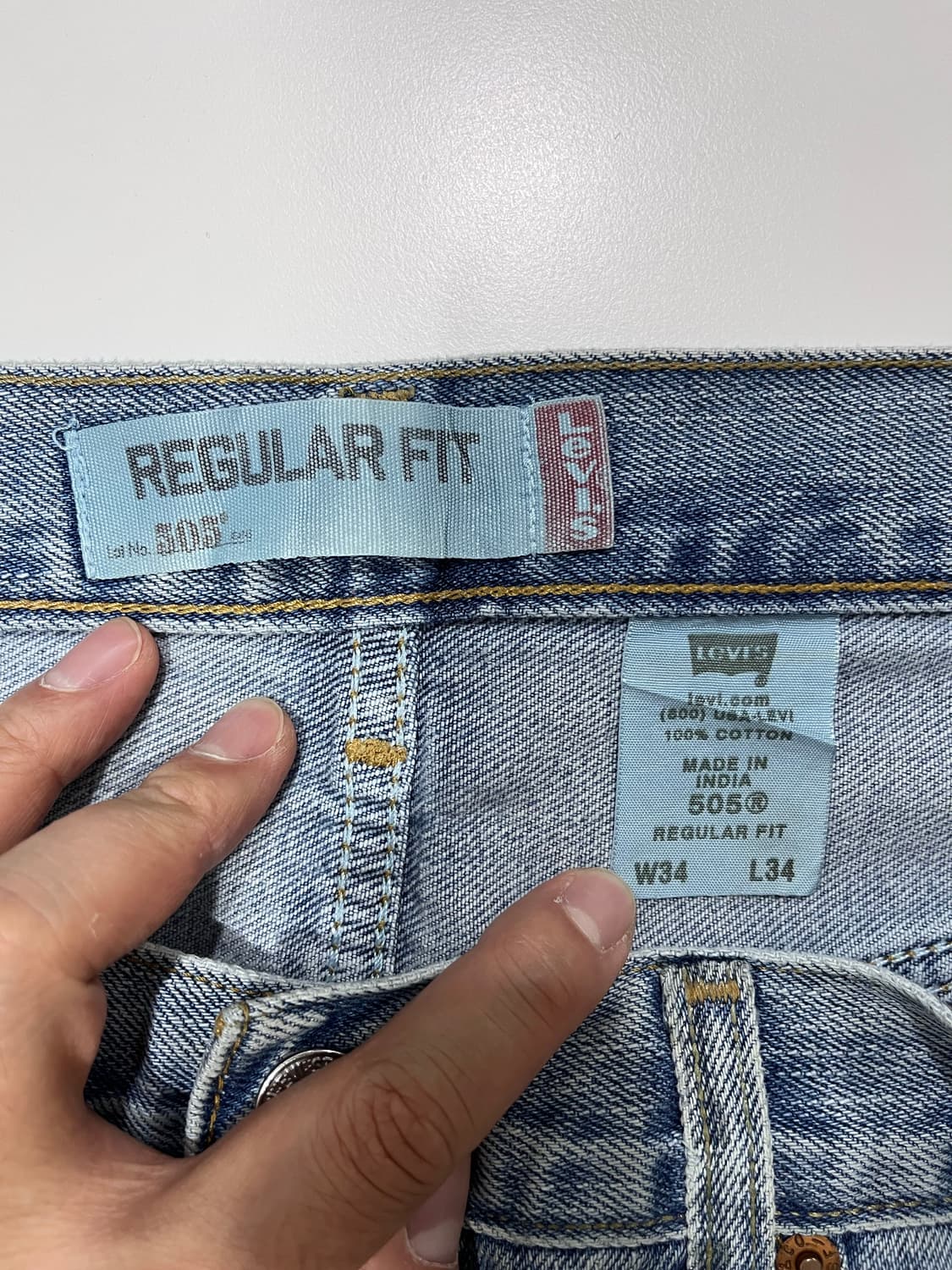 리바이스 505 레귤러 상품이미지4