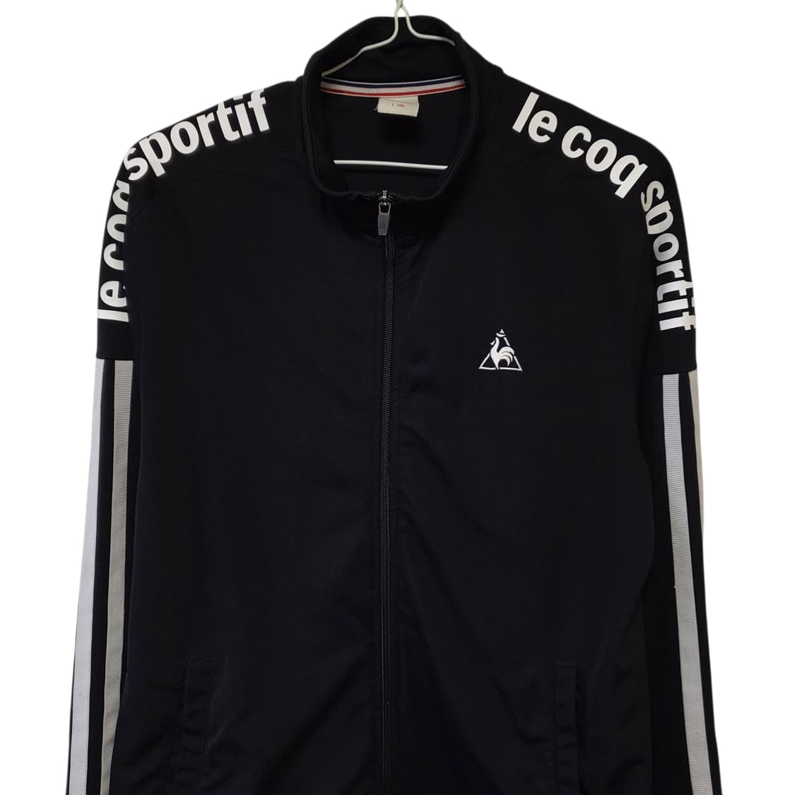 르꼬끄 져지 100-105 블랙 트랙탑자켓 상품이미지2