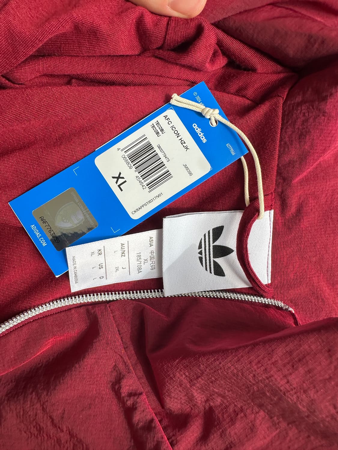 아디다스 아스날 테라스 아이콘 아노락 엑라 상품이미지2