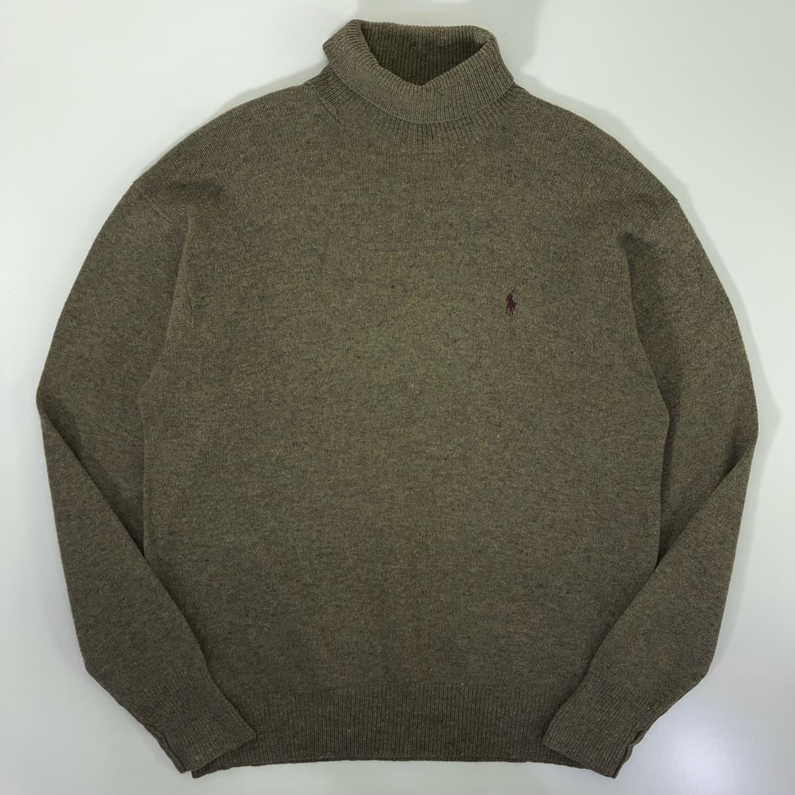 Polo  폴로 랄프로렌 자수 램스울 터틀넥 니트 상품이미지1