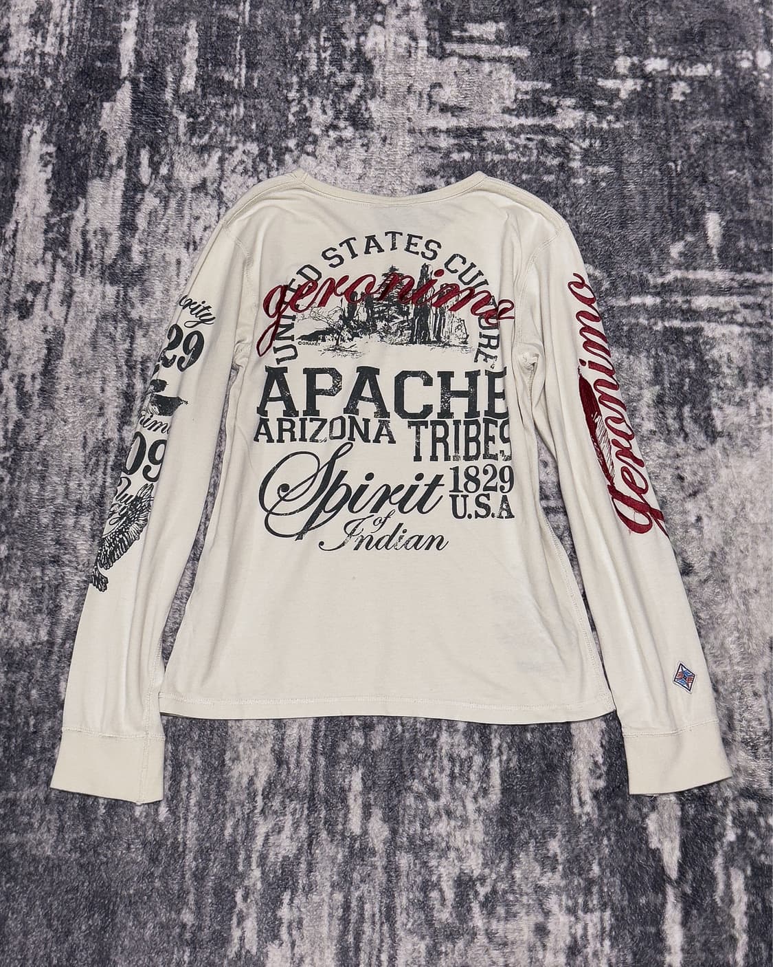 {GERONIMO} Apache Indian Graphic L/S  상품이미지4