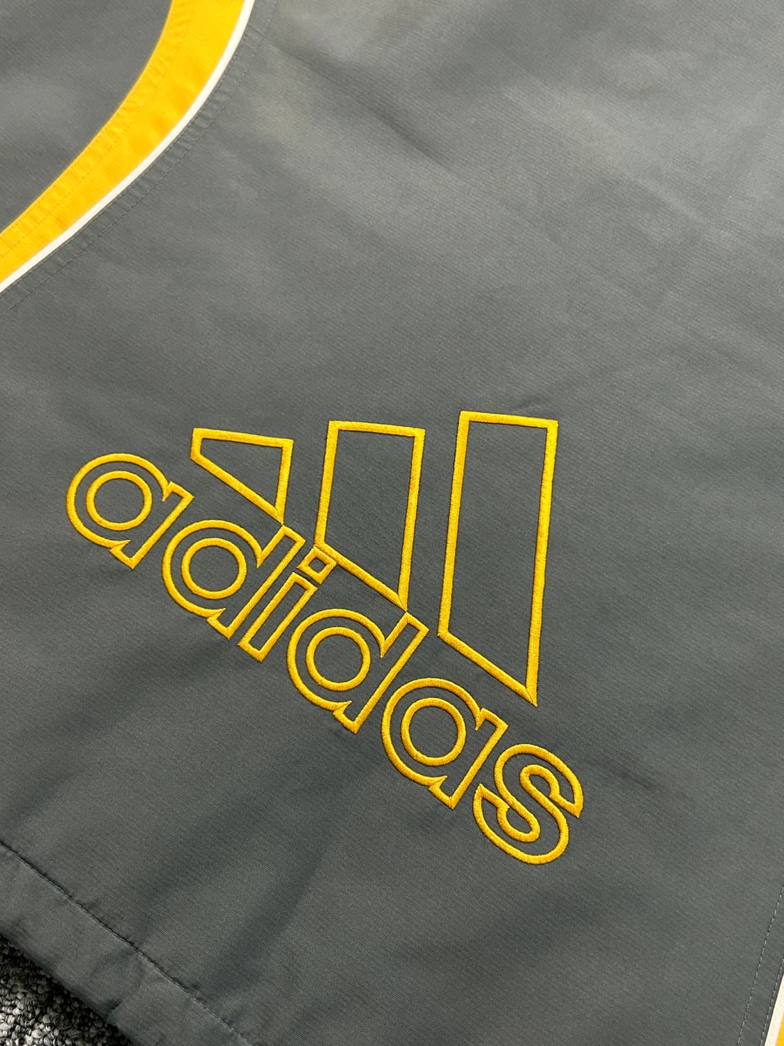 아디다스 올드스쿨 옐로우 태권도 바람막이 점퍼  상품이미지6