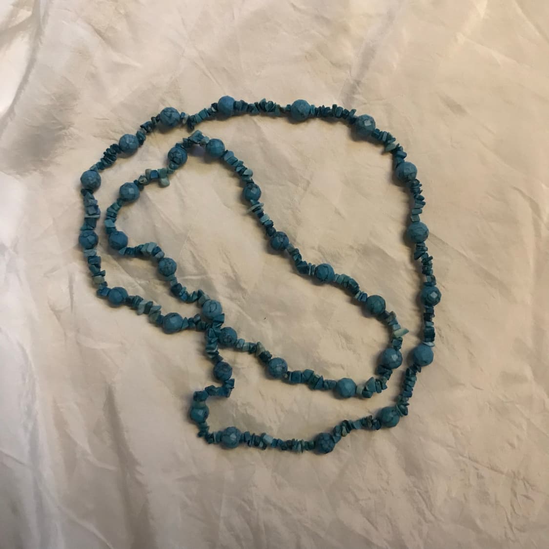 vintage blue summer necklace 상품이미지3