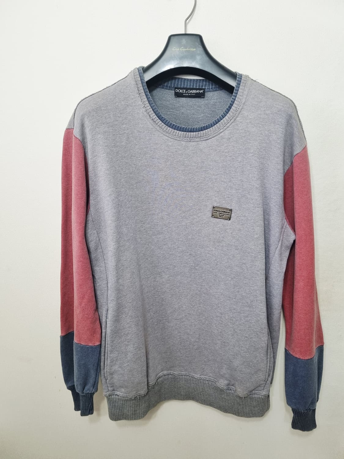 돌체앤가바나 정품 빈티지스타일 플래이트 맨투맨 상품이미지1