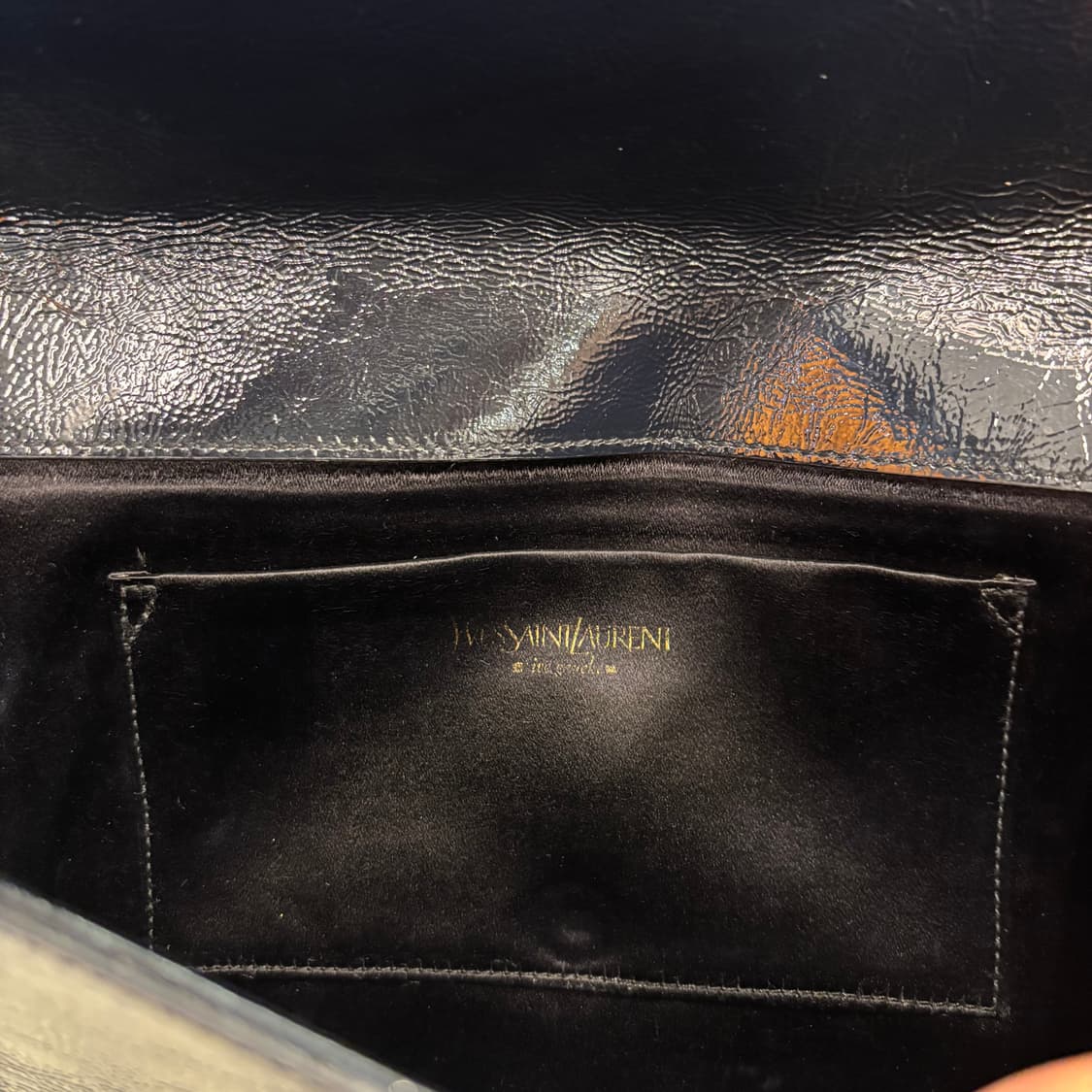 정품 생로랑 블랙 클러치백     상품이미지9