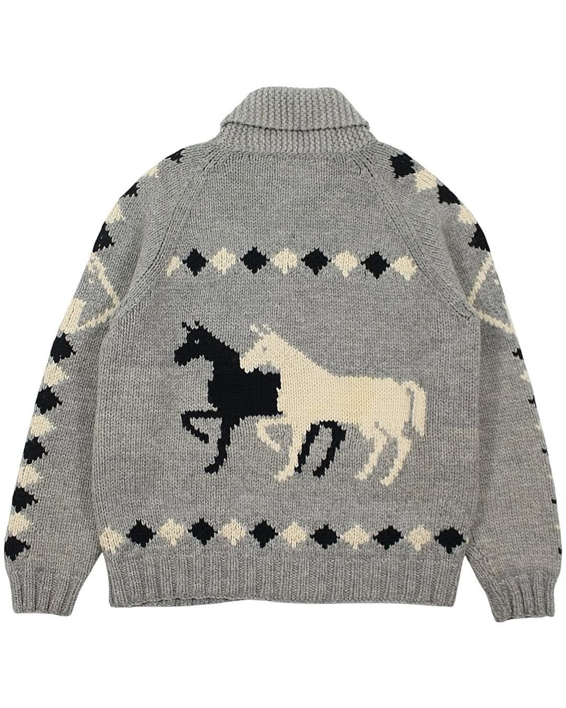 1960s 울 코위찬 집업 스웨터 빈티지 캐나다 상품이미지2