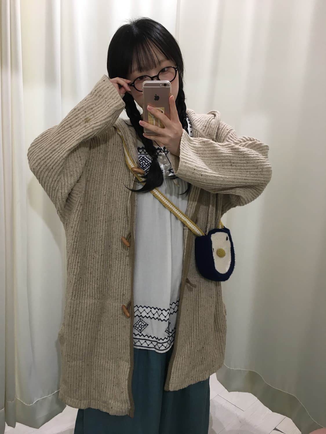 하구미 자수 블라우스 상품이미지4