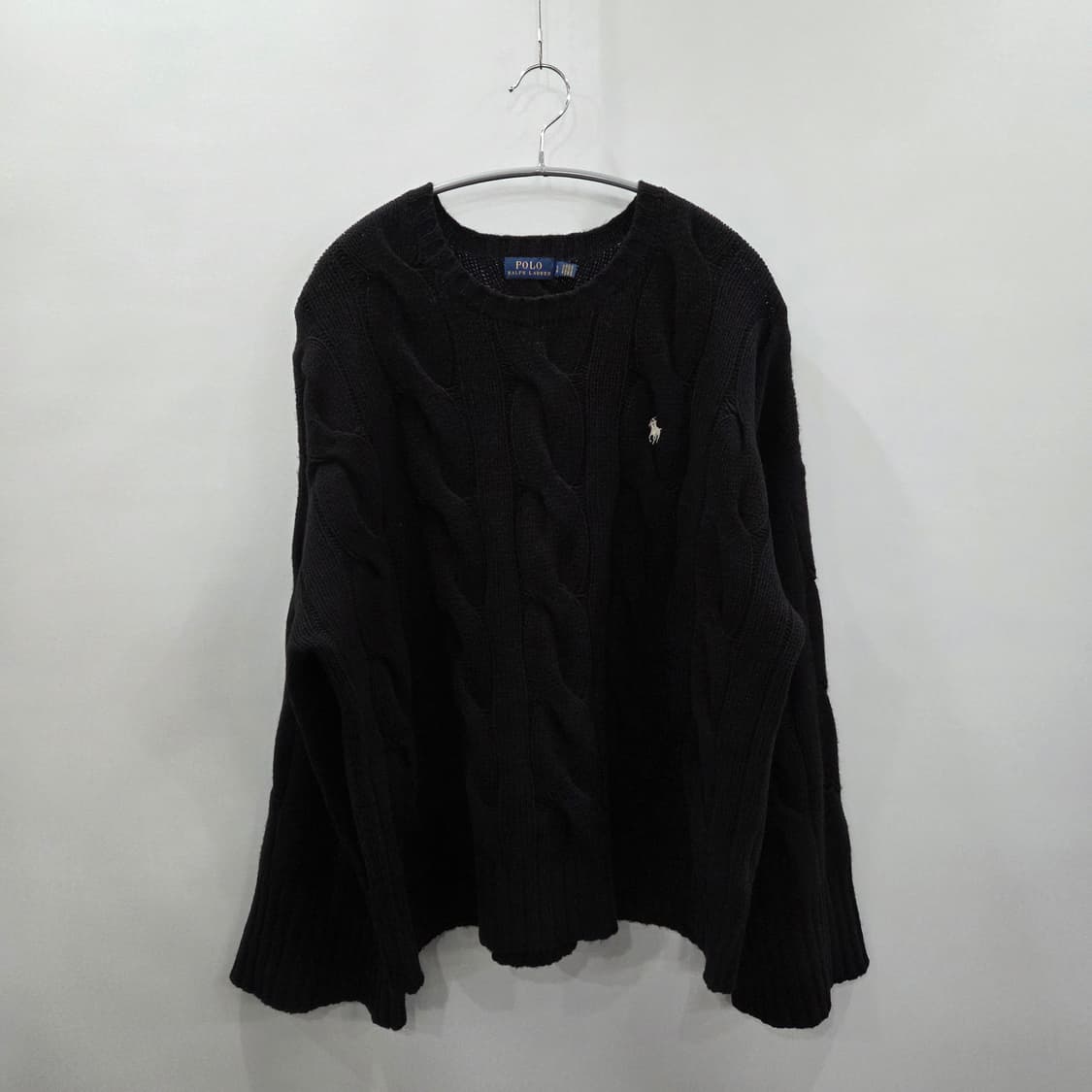 폴로랄프로렌 우먼 캐시미어 블랜드 케이블니트 L 상품이미지1