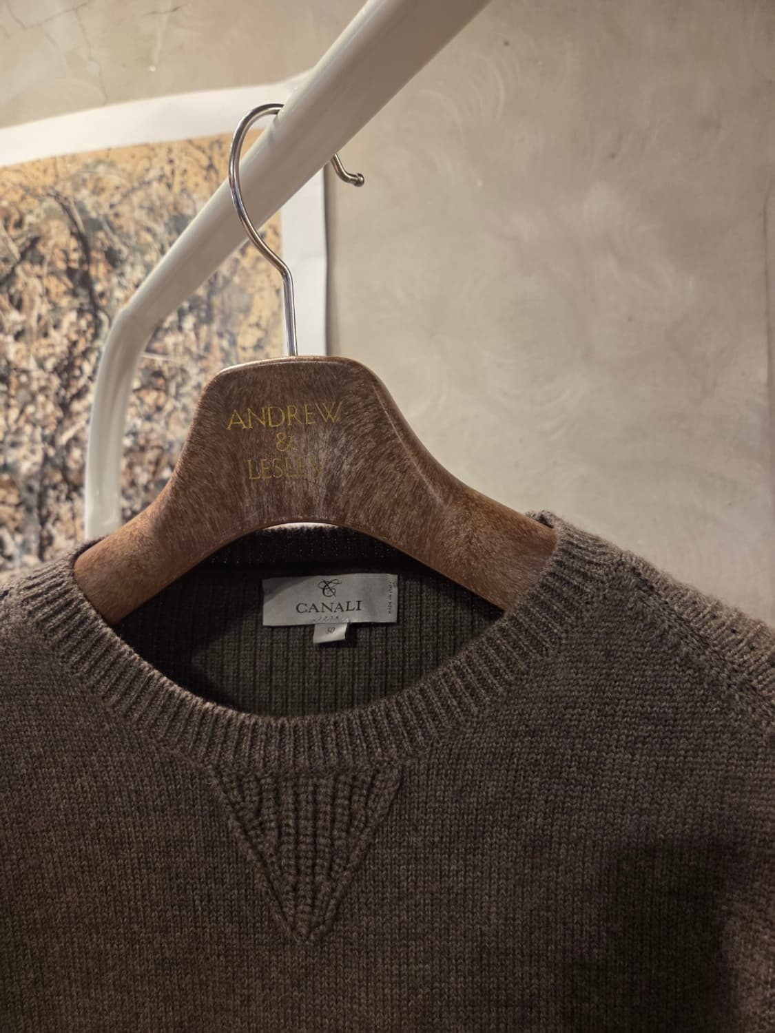 이탈리아 브랜드 카날리 니트 상품이미지3